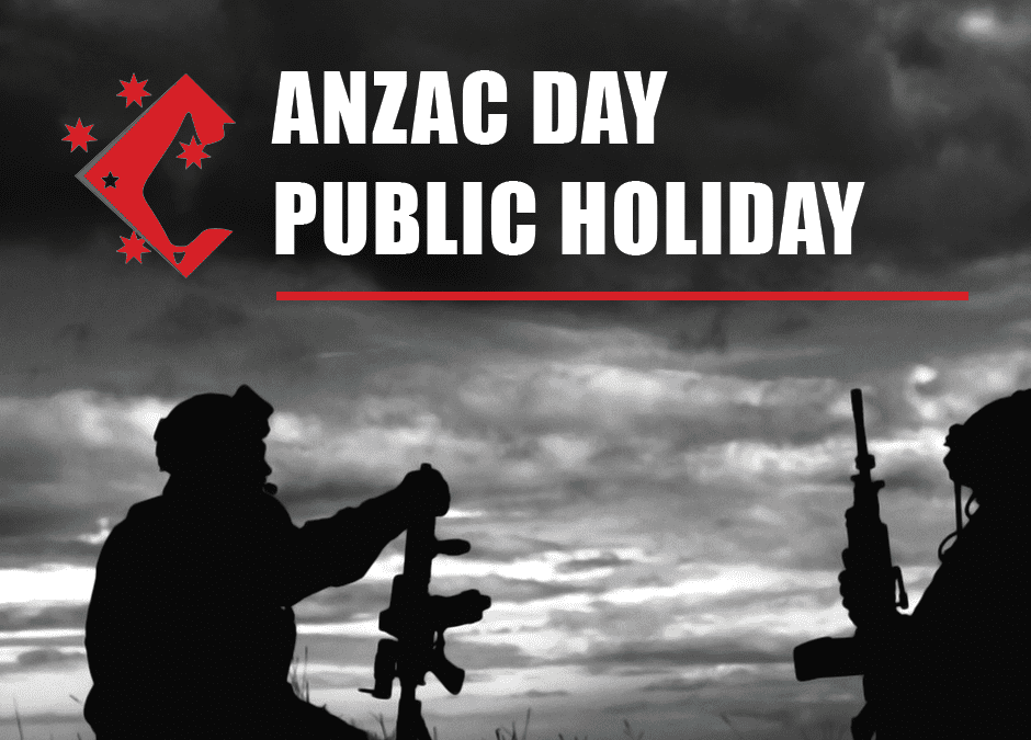 ANZAC Day Closure